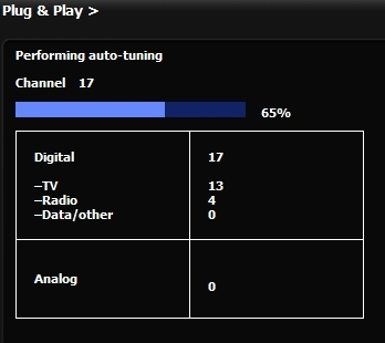 How to Tune channels when connected to a Antenna/Cable?