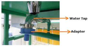 How to connect the water supply hose in Samsung Top Load Washing Machine?