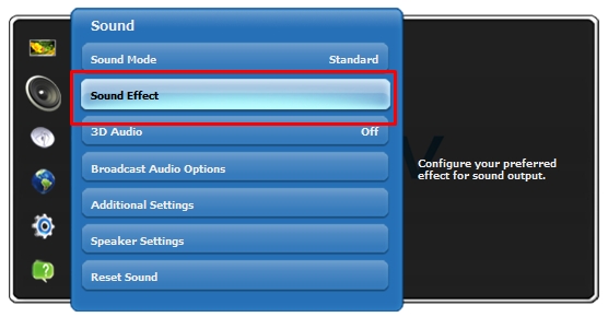 How to adjust bass on your Samsung SMART TV?