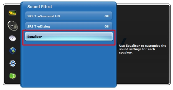 How to adjust bass on your Samsung SMART TV?