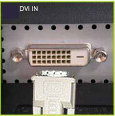 How to connect a signal cable to a computer?