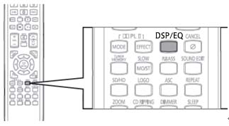How to use Sound Field (DSP)/EQ function in Audio setting