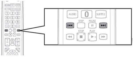 Home Theater: How to use the Playback function with remote control