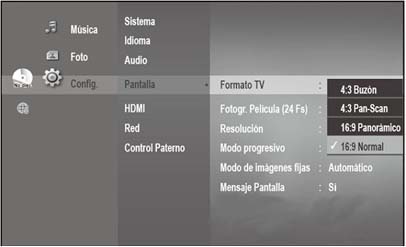 ¿Cómo configurar las opciones de visualización?