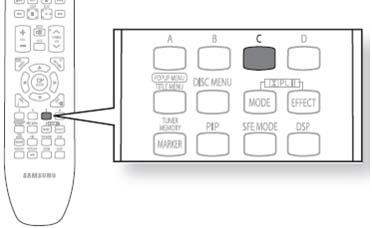 Use the YELLOW (C) or ENTER button to zoom the image in/out