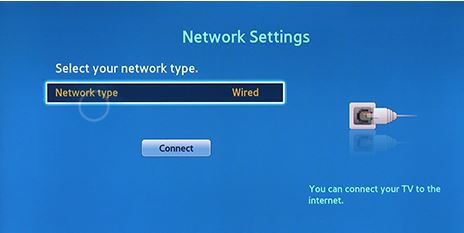 How to connect the LED F5500 Series Smart TV to Wi-Fi?