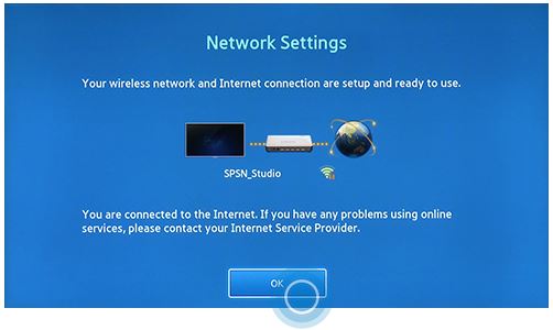 How to connect the LED F5500 Series Smart TV to Wi-Fi?