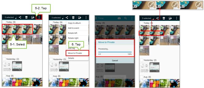 Galaxy Note4: What is private mode and how to use it?