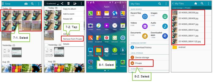 Galaxy Note4: What is private mode and how to use it?