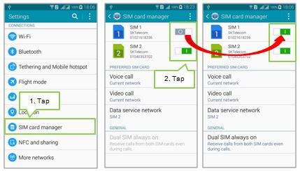 Galaxy A Series: How to use and manage dual SIM cards?