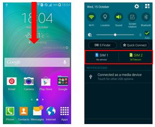 Galaxy A Series: How to use and manage dual SIM cards?