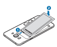 How do I install the SIM or USIM card on my Galaxy J (2016) device?