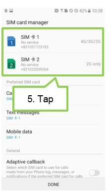 Galaxy A 2017 - How to use dual SIM or USIM cards (*Applicable for Dual SIM / USIM models)