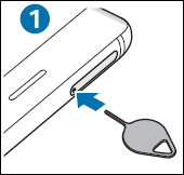Galaxy Note8: How do I remove the SIM card on my Galaxy Note8?