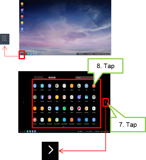 Galaxy Note8: How do I use Samsung DeX feature?