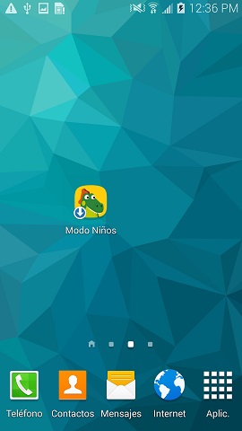 ¿Cómo activar el Modo Niños (Kids Mode) en GALAXY S5?