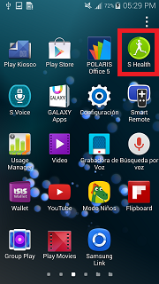 No se pueden ver/sincronizar los datos del podómetro en el Gear2 o Gear Fit
