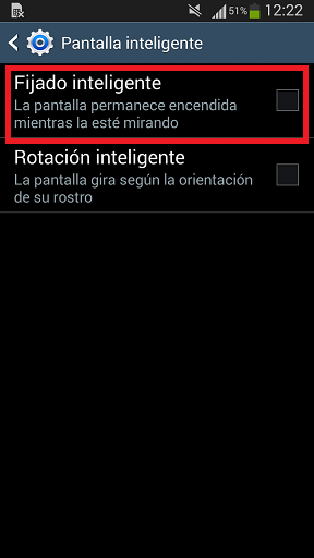 ¿Cómo activar la función de fijado inteligente en mi Samsung Galaxy S3?