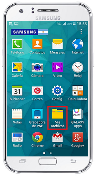 Samsung Galaxy J1 (SM-J100M): ¿Cómo mover archivos o documentos a otras carpetas?