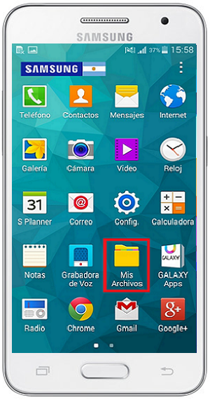 Samsung Galaxy Core 2: ¿Cómo mover archivos a otras carpetas?