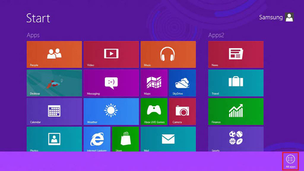 Using a touch screen