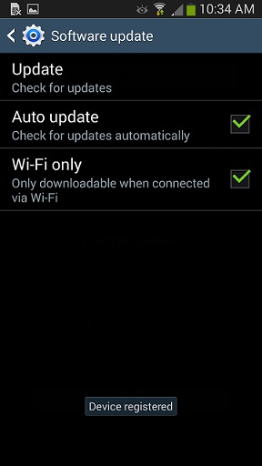 Upgrading the Software of my phone