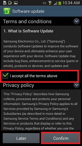 Upgrading the Software of my phone