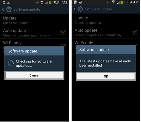 Upgrading the Software of my phone