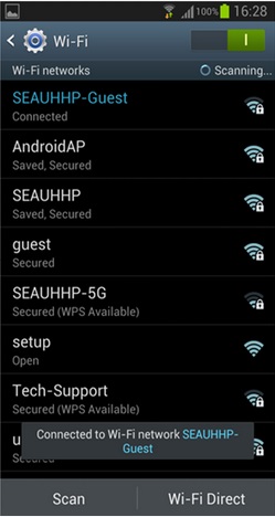 My device cannot detect the Wi-Fi network