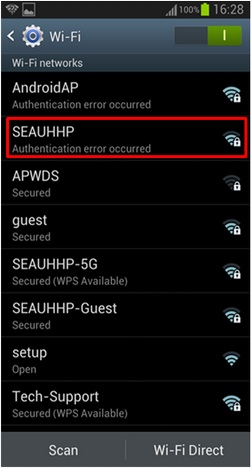 My device cannot detect the Wi-Fi network