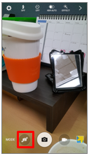 Folosind modul selfie