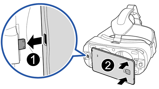 Connect the Gear VR