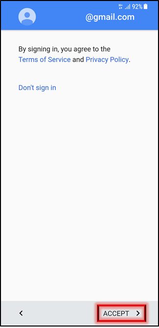 Read the Terms of Service and Privacy Policy