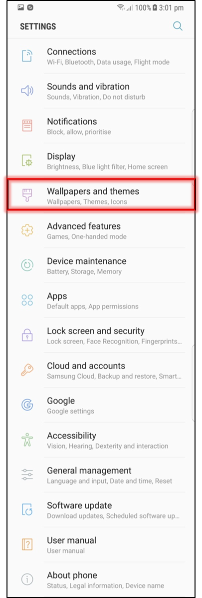 How to personalise your Wallpapers and Themes