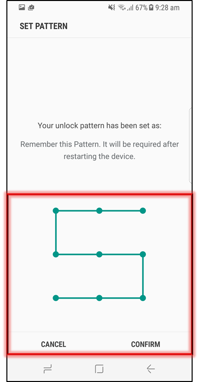 How to set a Pattern, PIN or Password on your Lock screen