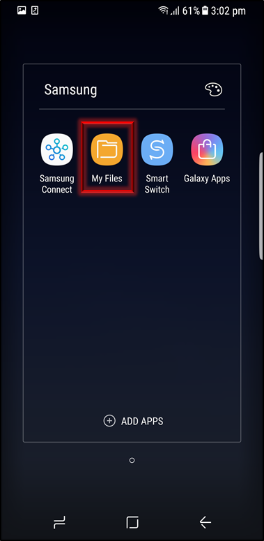 How to set an Audio file as a Message notification