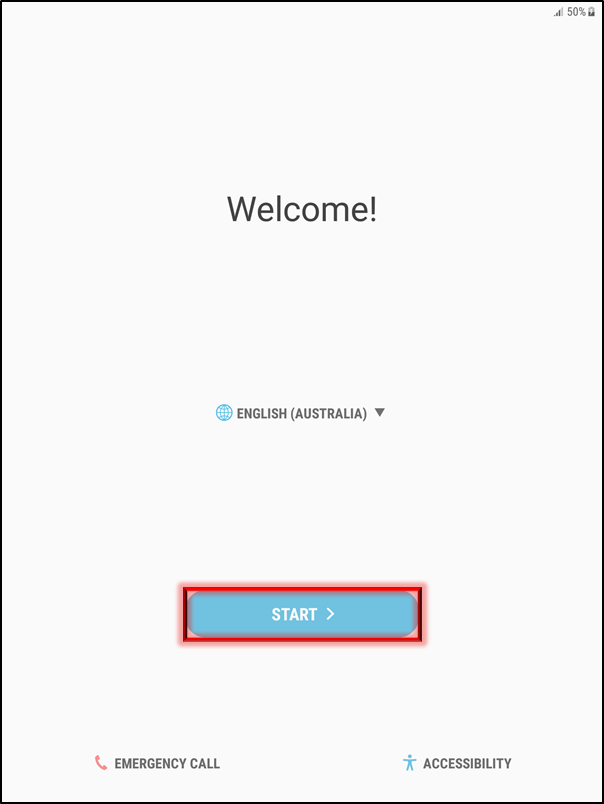 Tap Start