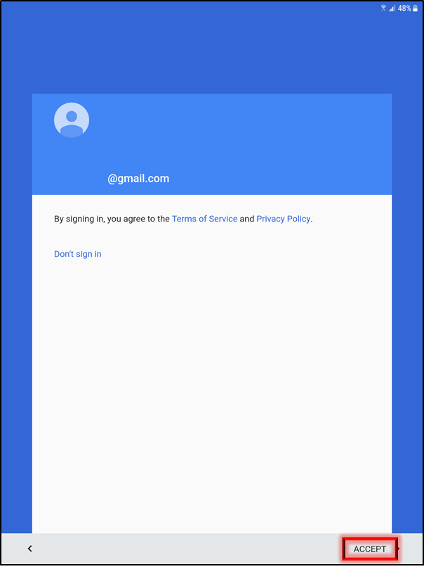 Read the Terms of Service and Privacy Policy