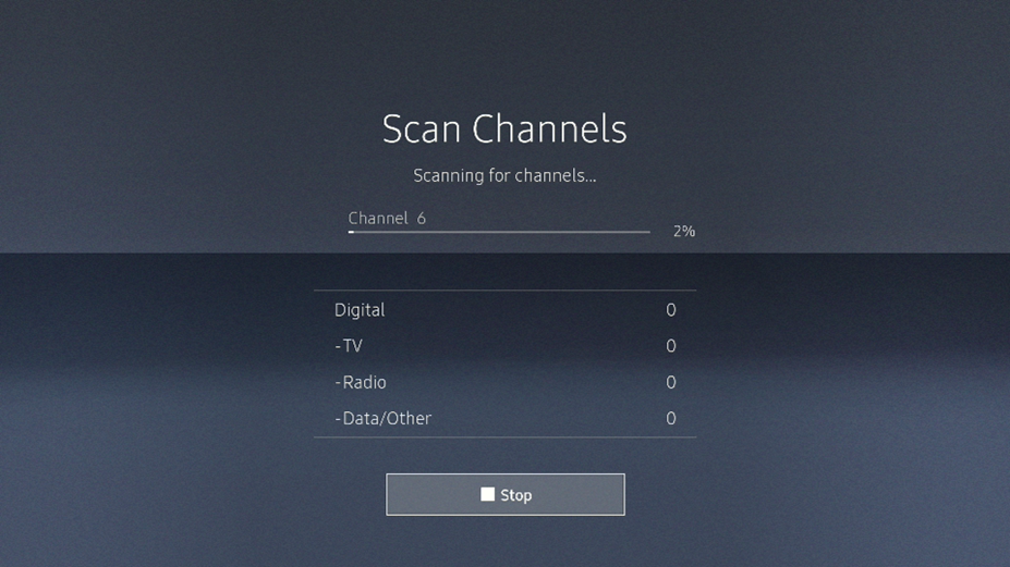 how do i manually add channels to my samsung smart tv