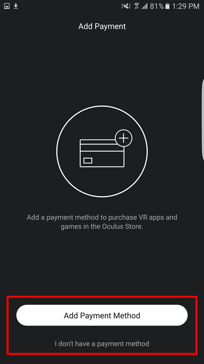 Add Payment Method