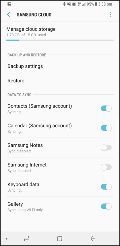 sync samsung gear to google fit