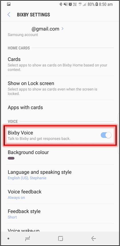 Toggle the switch