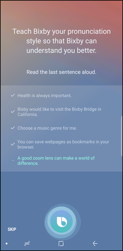 How to set up Bixby Voice