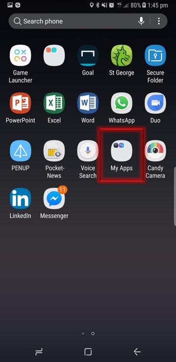 Galaxy Note 8: How to create folders for Apps