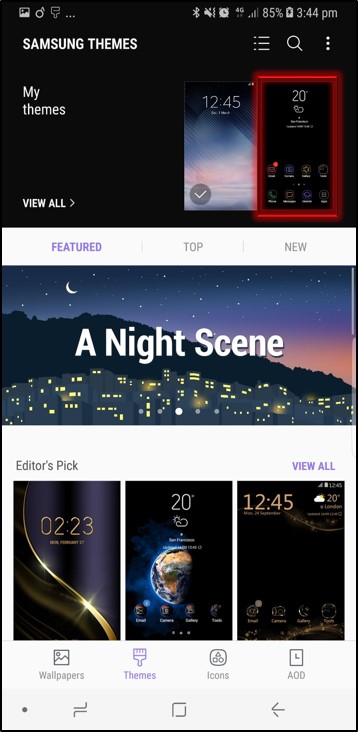 Download a new theme