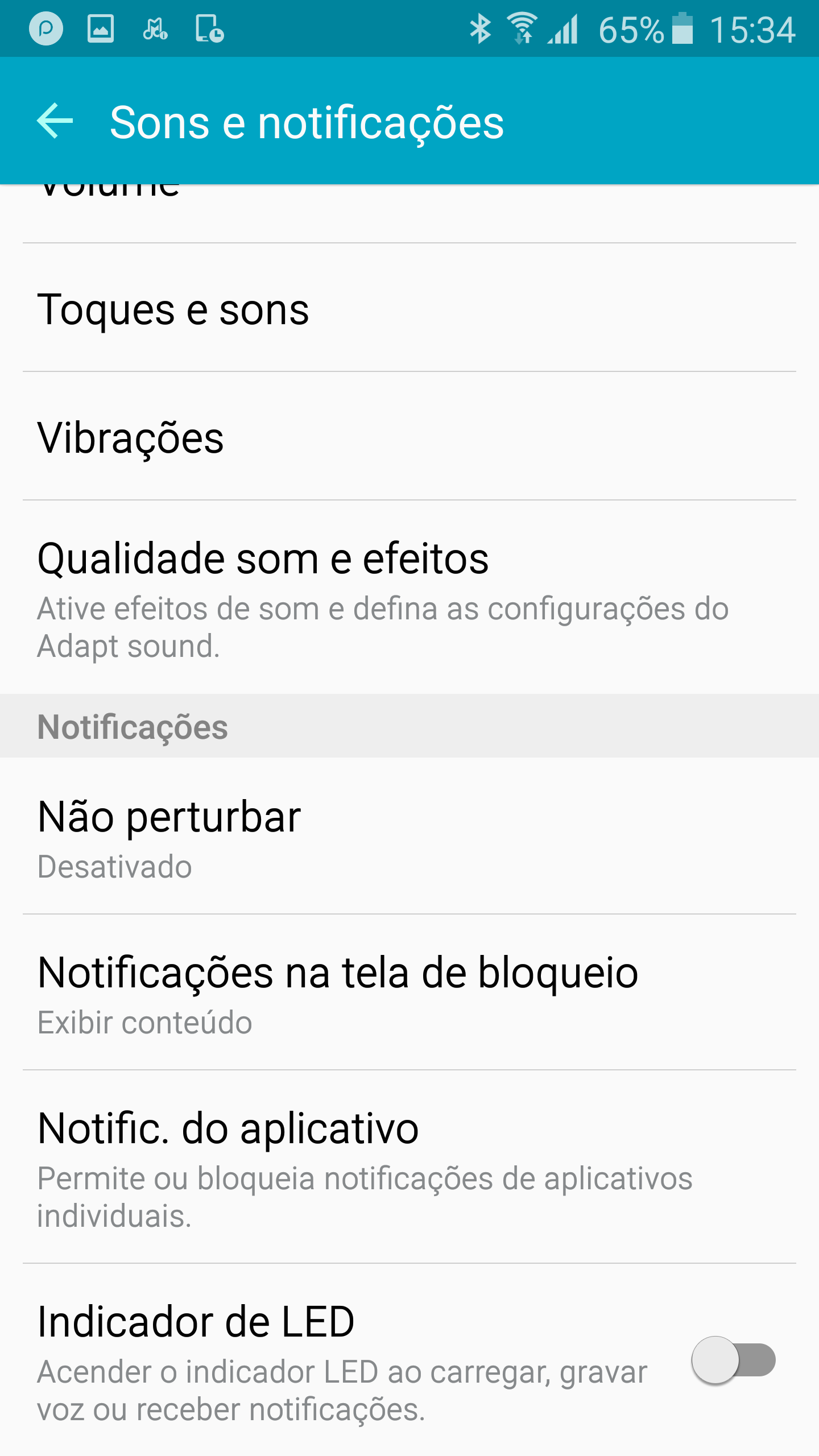 Galaxy S6: Como desativar o indicador de LED S6 e S6 edge?
