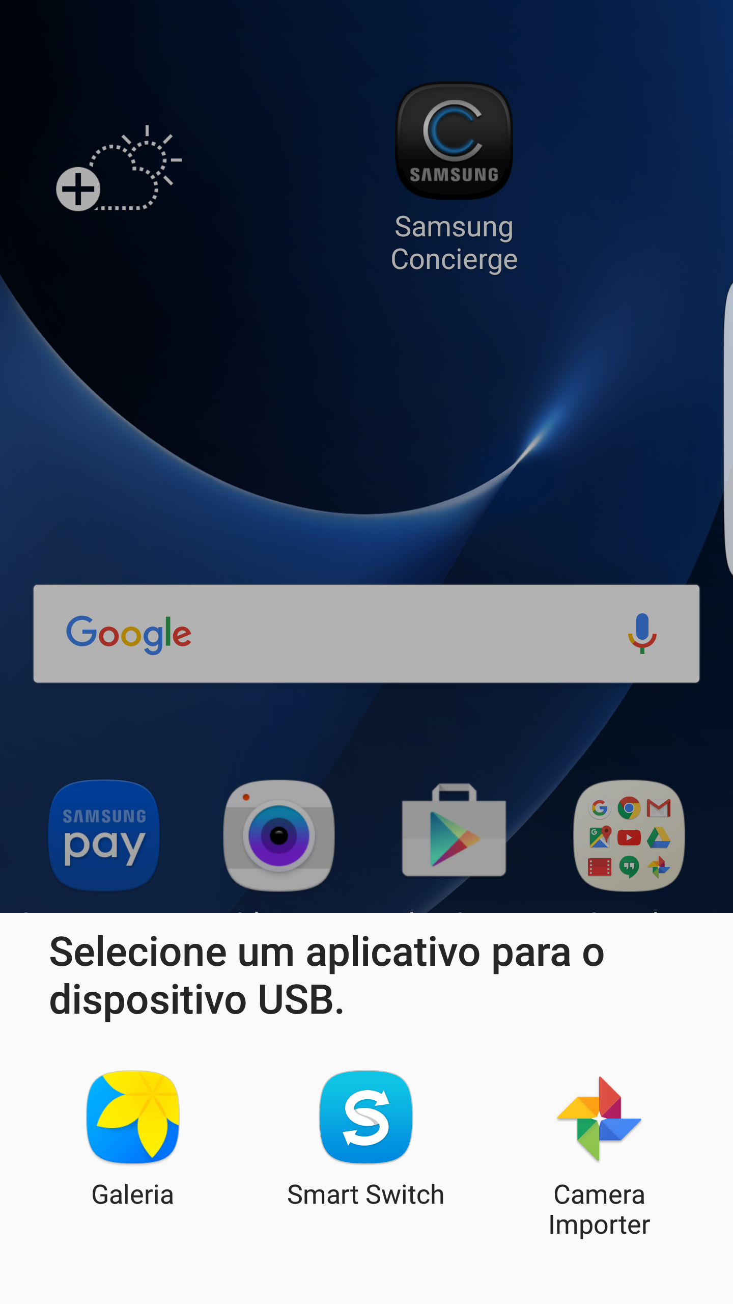 Como faço a transferência de dados do aparelho antigo para o Galaxy S7 edge | S7?