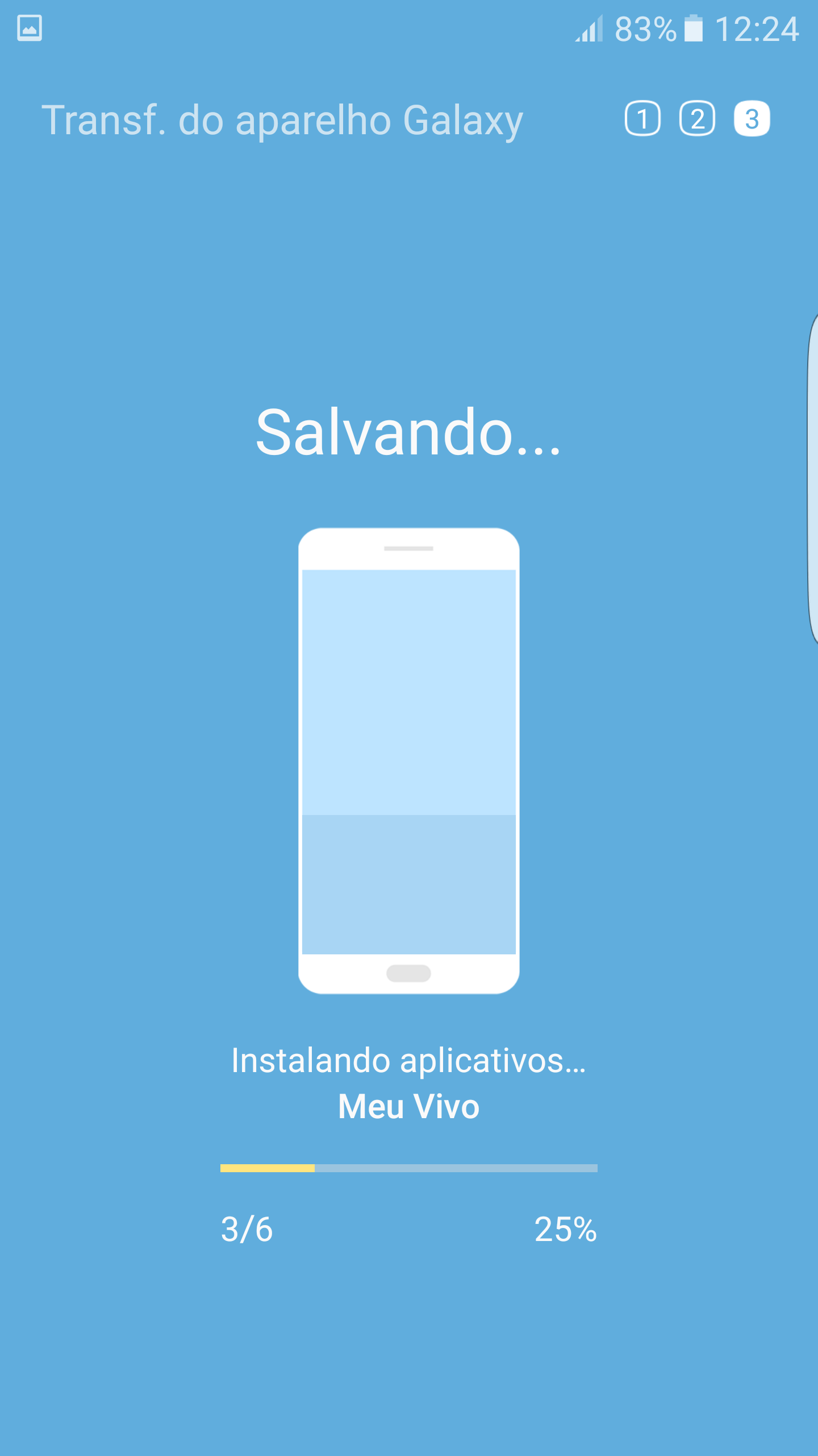 Como faço a transferência de dados do aparelho antigo para o Galaxy S7 edge | S7?