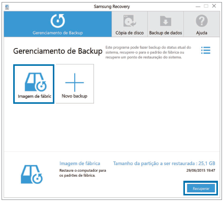 Como recuperar o computador para os padrões de fábrica com o Windows 10?