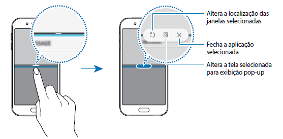 Como configurar a múltiplas janelas no Galaxy J5 Pro/J7 Neo 2017?